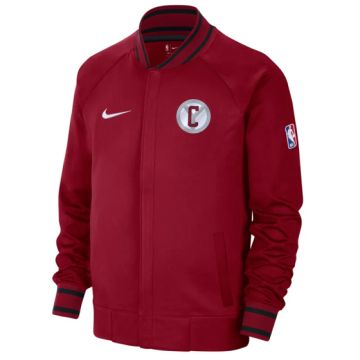 NIKE NBA CHICAGO BULLS SHOWTIME CITY EDITION JACKET 'TEAM CRIMSON'