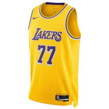 NIKE x NBA LOS ANGELES LAKERS ICON EDITION SWINGMAN JERSEY '#77 LUKA DONČIĆ'