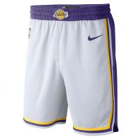 NBA LOS ANGELES LAKERS SWINGMAN SHORTS 'WHITE/FIELD PURPLE'